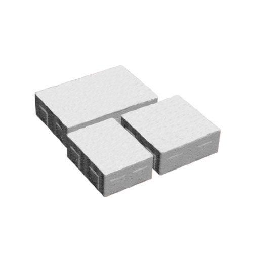 Тротуарна плитка Плац Білий 60мм Золотий Мандарин