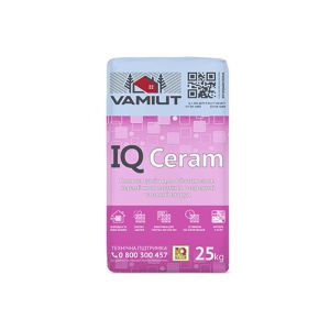 Серый плиточный клей IQ Ceram 25 кг