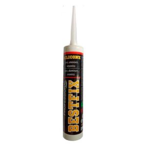 Герметик силиконовый прозрачный Silicone Sealant G11 BESTFIX 280мл