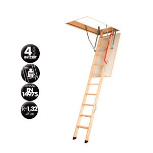 Лестница чердачная LTK Thermo 280/70х120 FAKRO