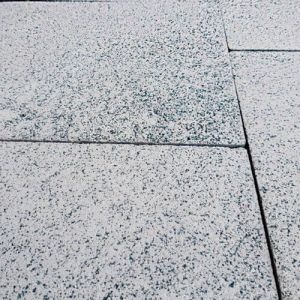 Тротуарна плитка Плита 400х400х60мм без фаски білий-візе Золотий Мандарин