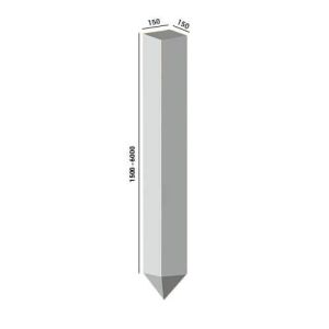 Палі 3м (150х150) С 30.15-3 залізобетонні