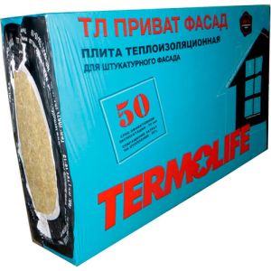 Базальтовая вата Termolife ТЛ Приват Фасад 100 мм