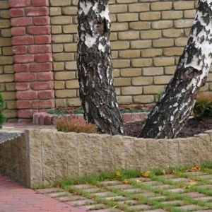Столбик декоративный горчичный 300х100х150 Золотой Мандарин
